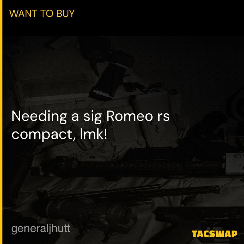 Image 1 - WTT for a sig romeo rs compact