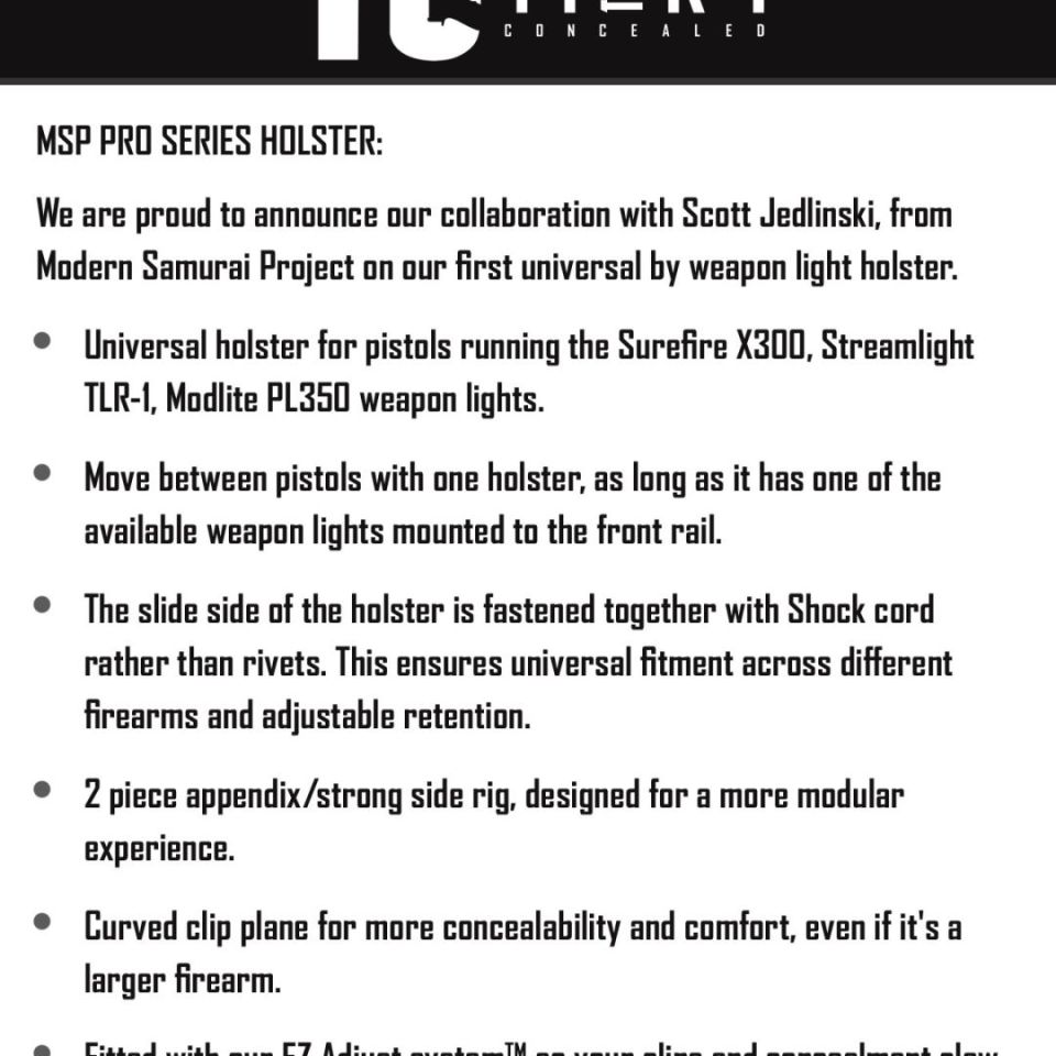 Image 3 - Tier 1 concealed holster