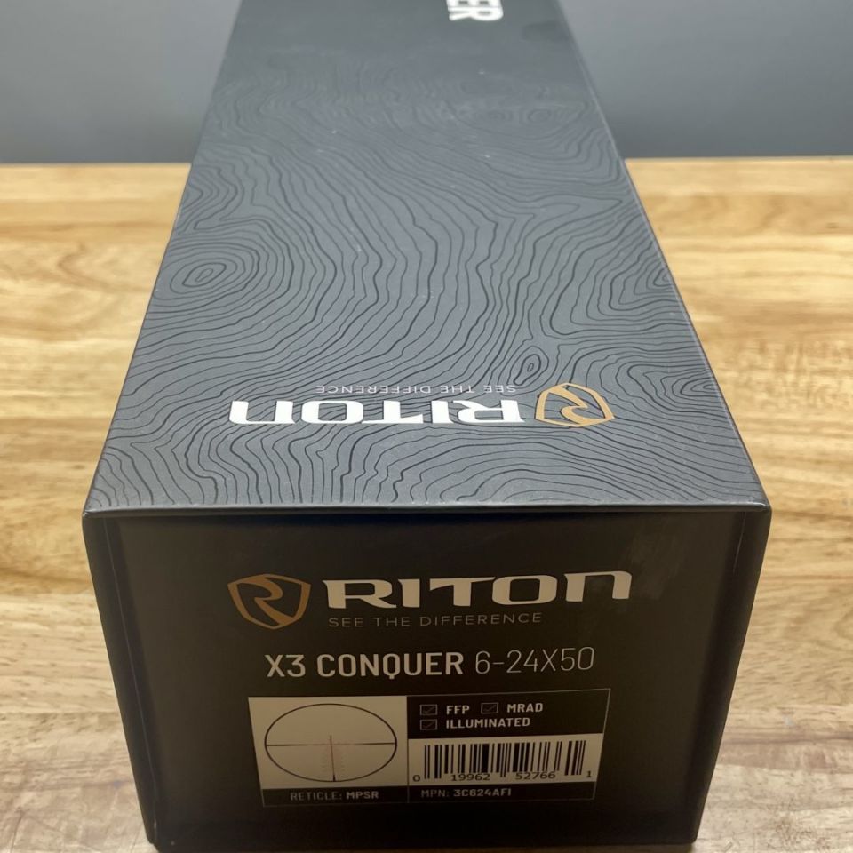 Image 3 - RITON X3 CONQUER 6-24X50 W/MNT