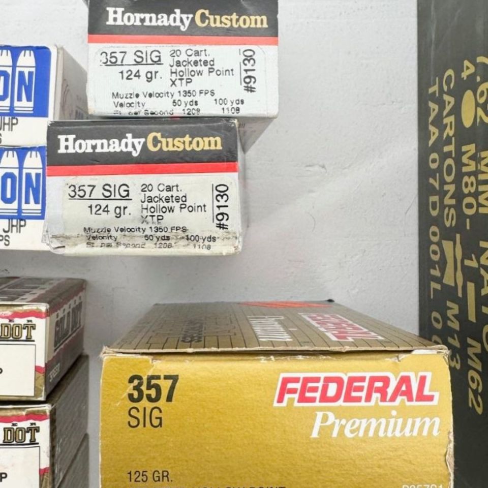 Image 3 - 1566 bulk lot of .357 Sig ammo