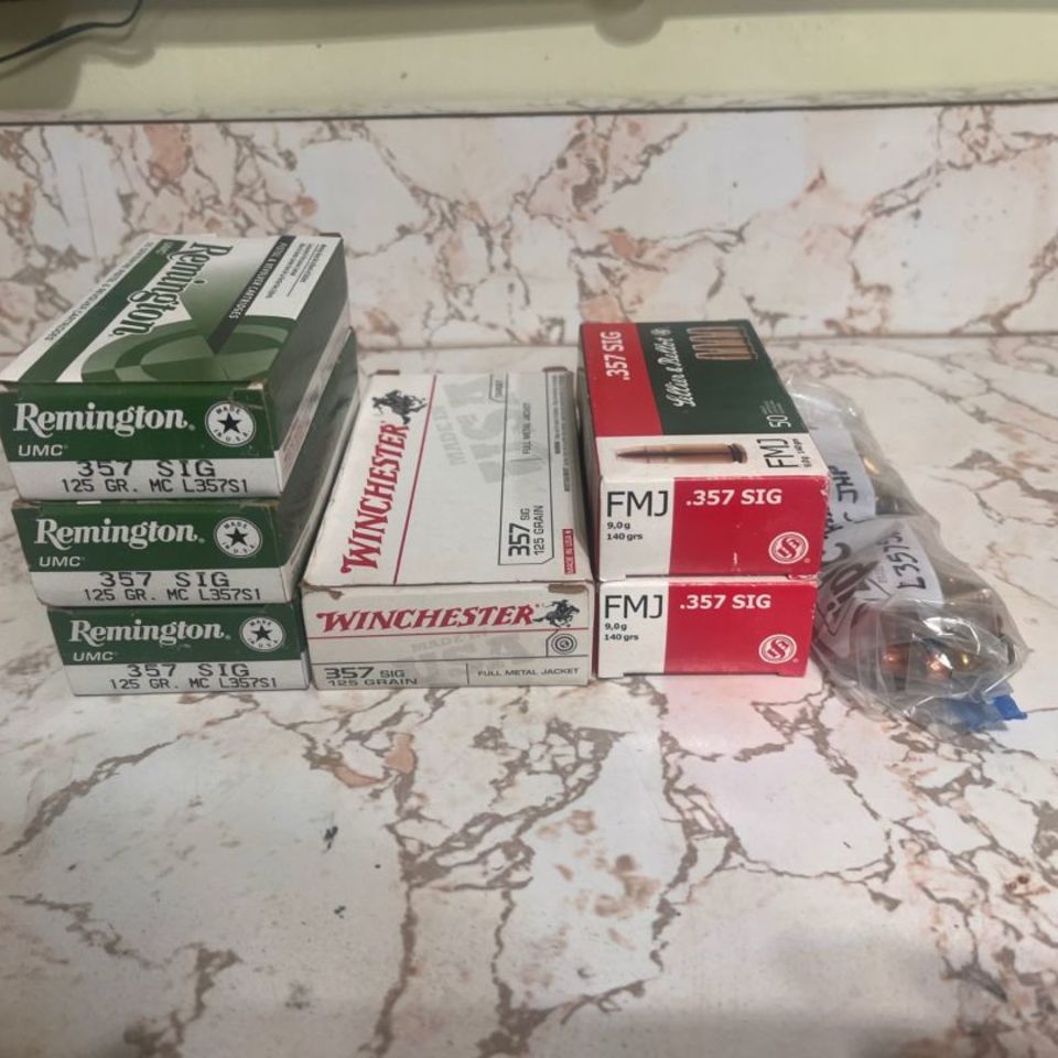 Image 2 - 1566 bulk lot of .357 Sig ammo