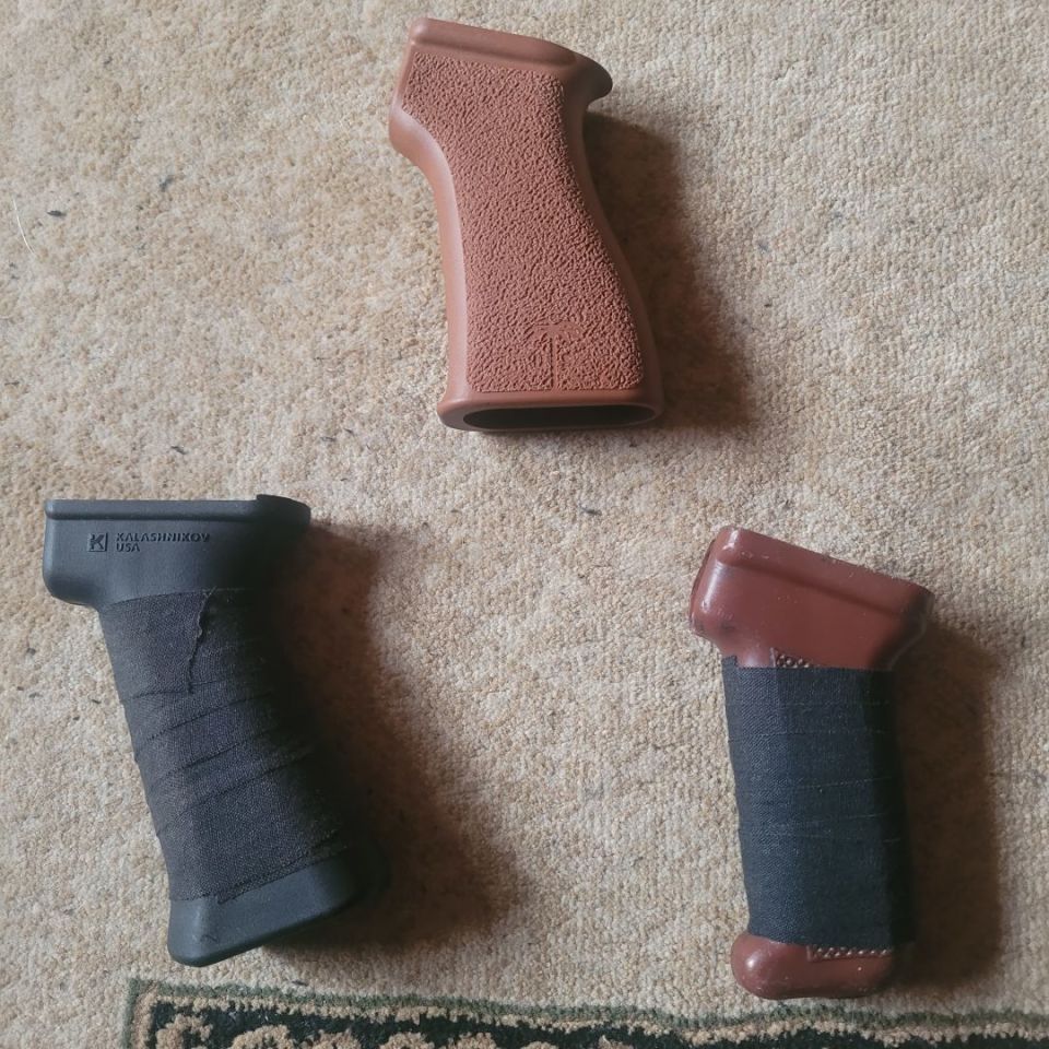 Image 2 - AK grips and muzzle brake