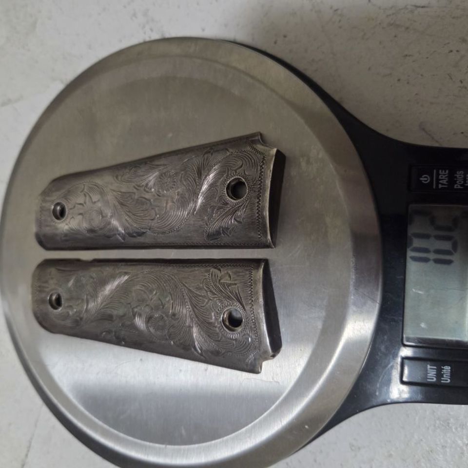 Image 5 - Sterling silver 1911 grips. 