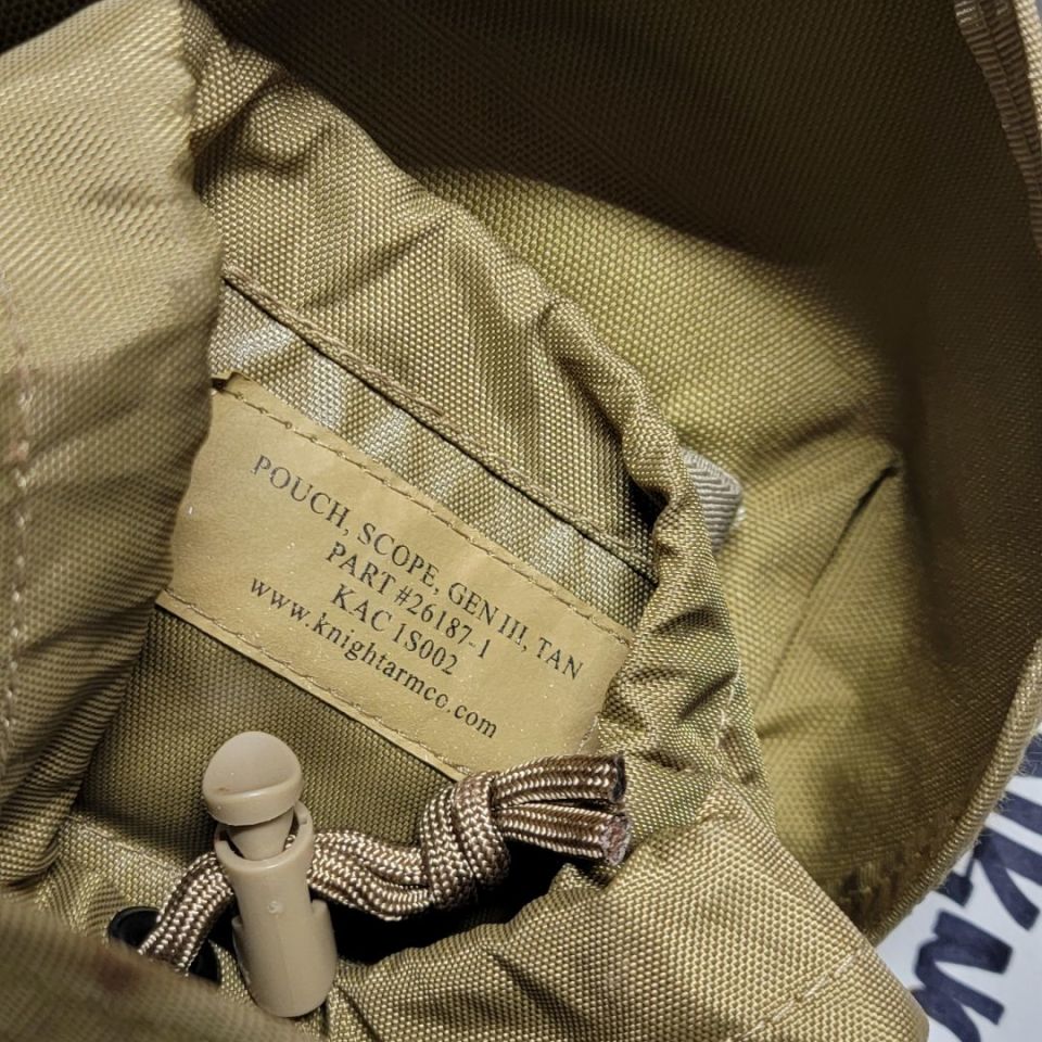 Image 1 - KAC Knights Arm Scope Pouch