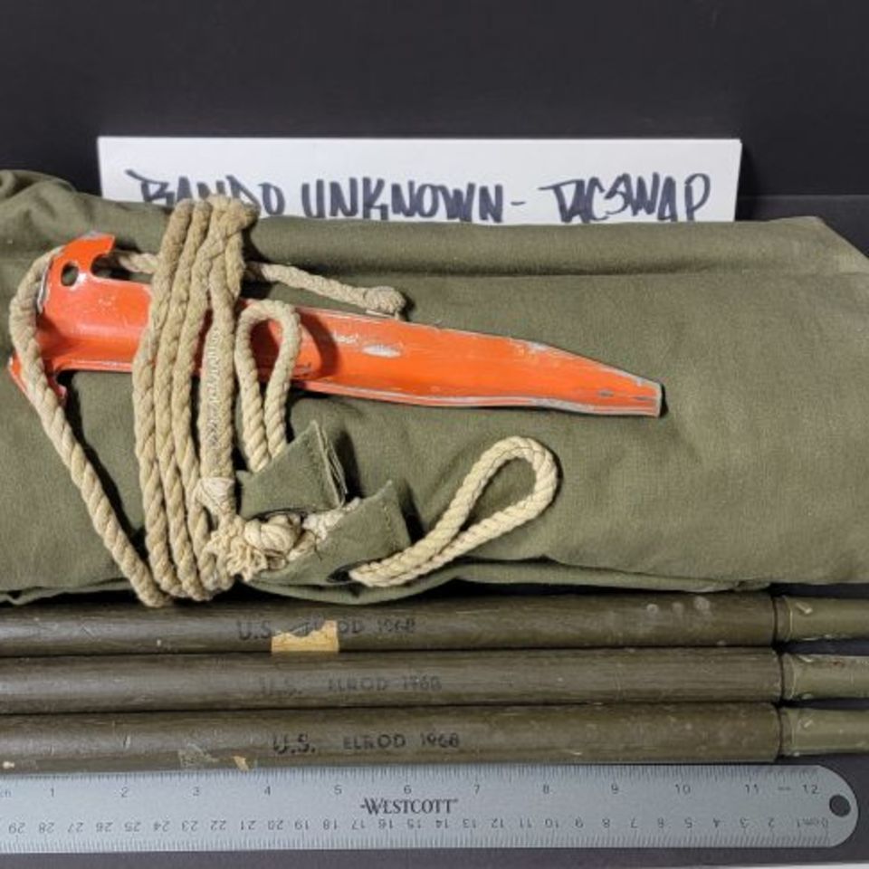 Image 1 - 1xUSGI Army Shelter Tent Half 