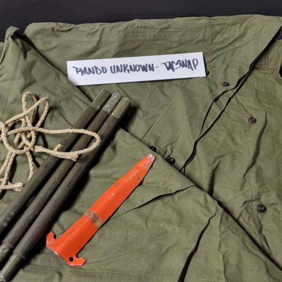 Image 2 - 1xUSGI Army Shelter Tent Half 