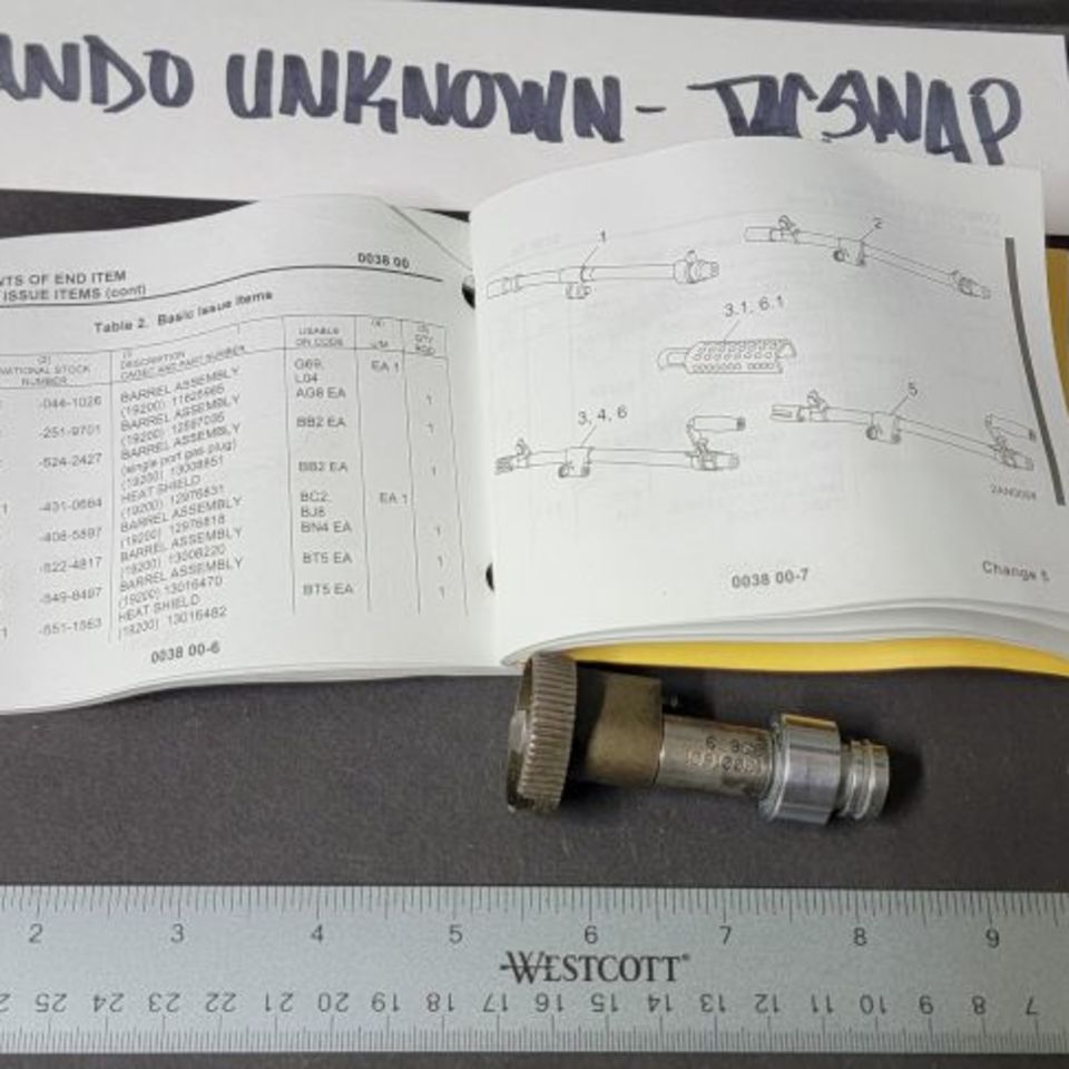 Image 4 - M240 Gas Plug Single Port FN 