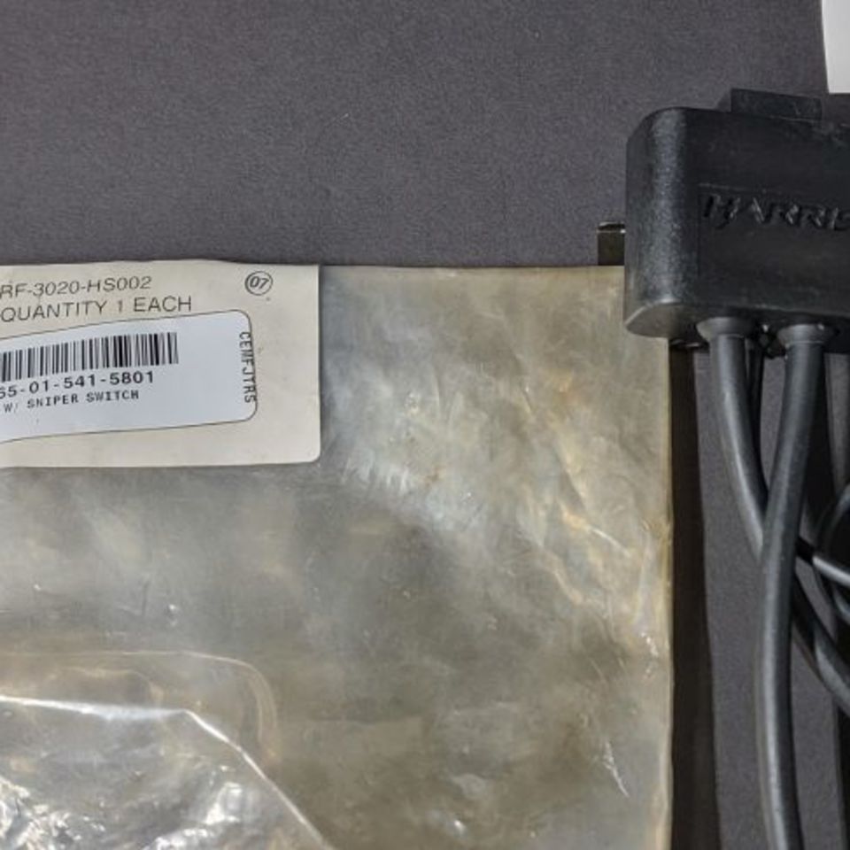 Image 2 - Harris RF Comms Headset 5 Pin