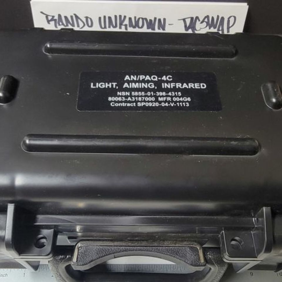 Image 2 - AN/PAQ-4C Optic Inst Case NOS