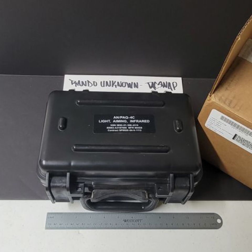 Image 1 - AN/PAQ-4C Optic Inst Case NOS