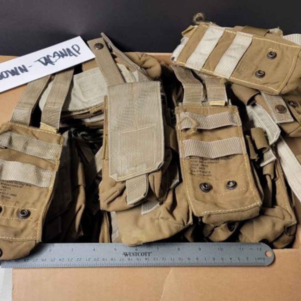 Image 1 - M4/M16 Sng Dbl Mag Pouch CB 