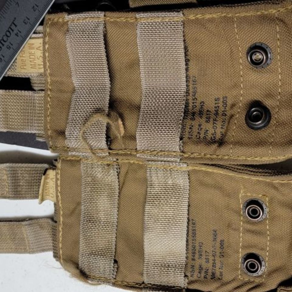 Image 3 - M4/M16 Sng Dbl Mag Pouch CB 