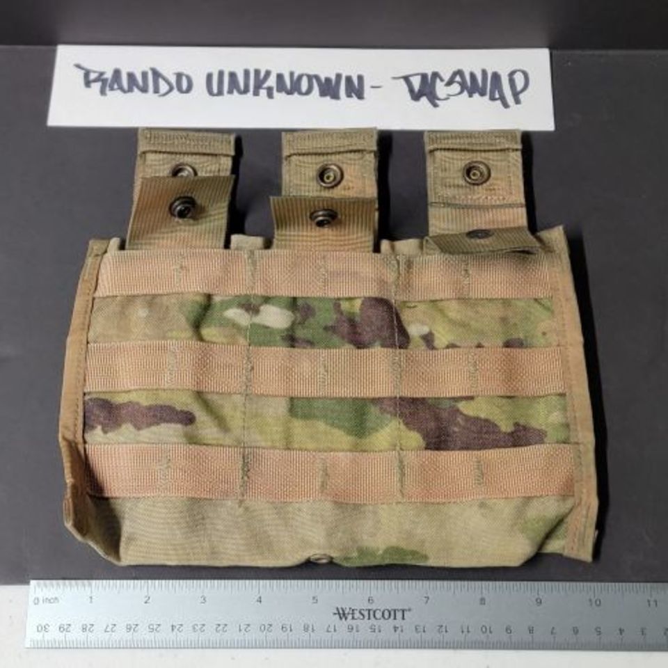 Image 1 - MOLLE 2 M4 Triple Mag SxS Pch