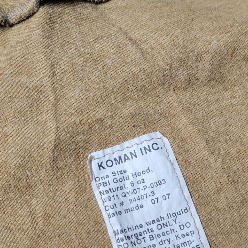 Image 4 - 1x FR Anti Flash Hood Tan NOS