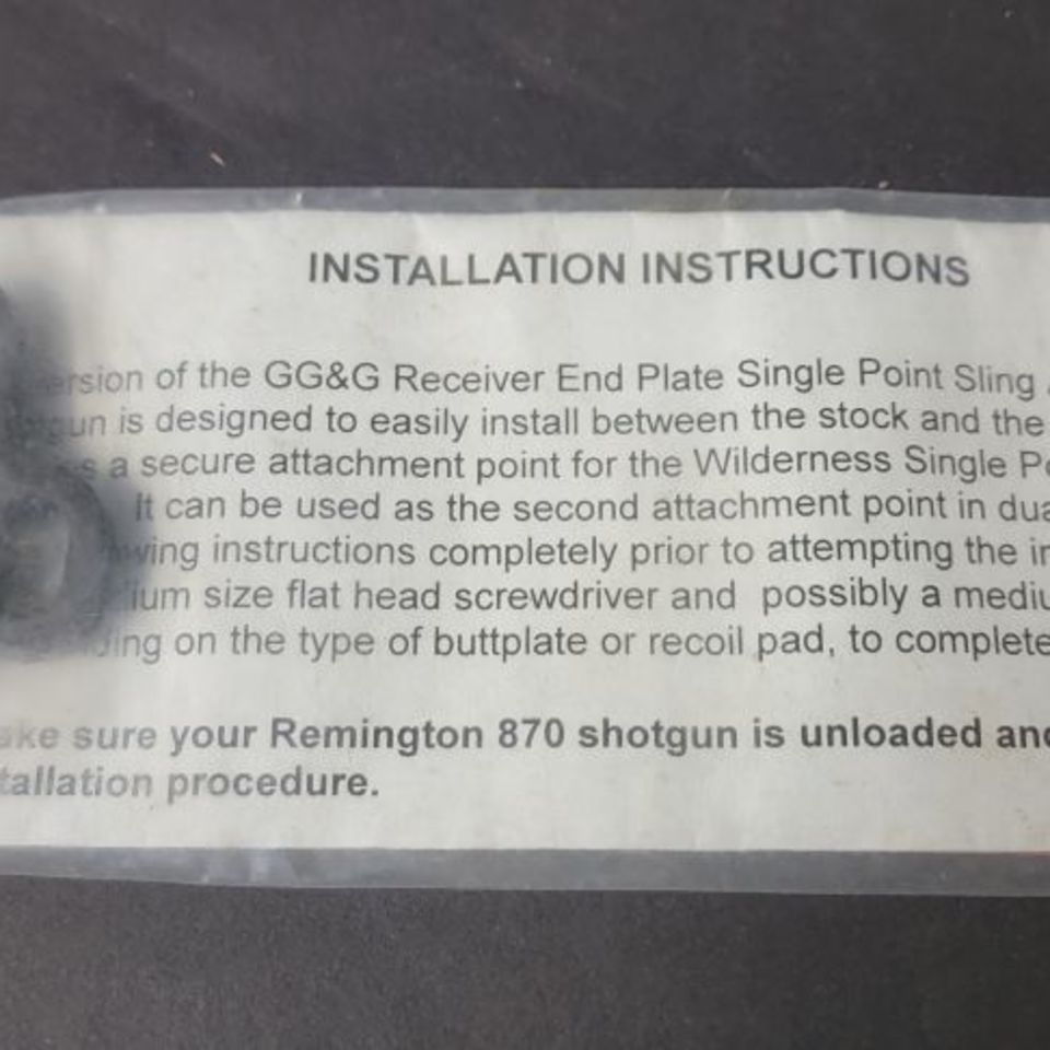 Image 3 - 1x GGG1283 Rem 870 Slng mnt HK