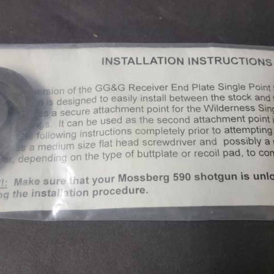 Image 3 - GGG 1284 Moss 590 Sling mnt HK