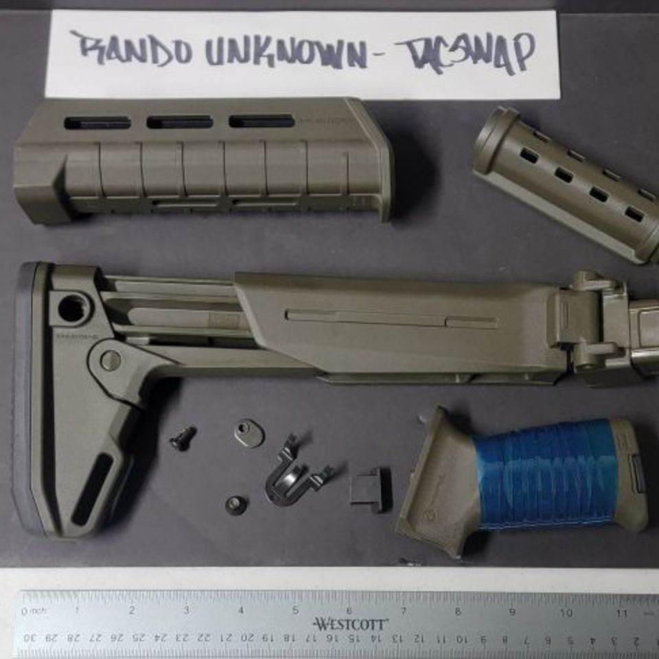 Image 1 - Magpul AK Zhukov-S OD Grn Set