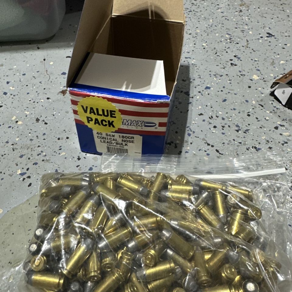 Image 3 - Bunch of 40 cal S&W for sale