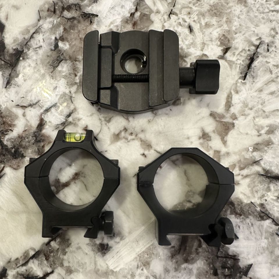 Image 1 - MDT CKYE Head/NightForce Rings