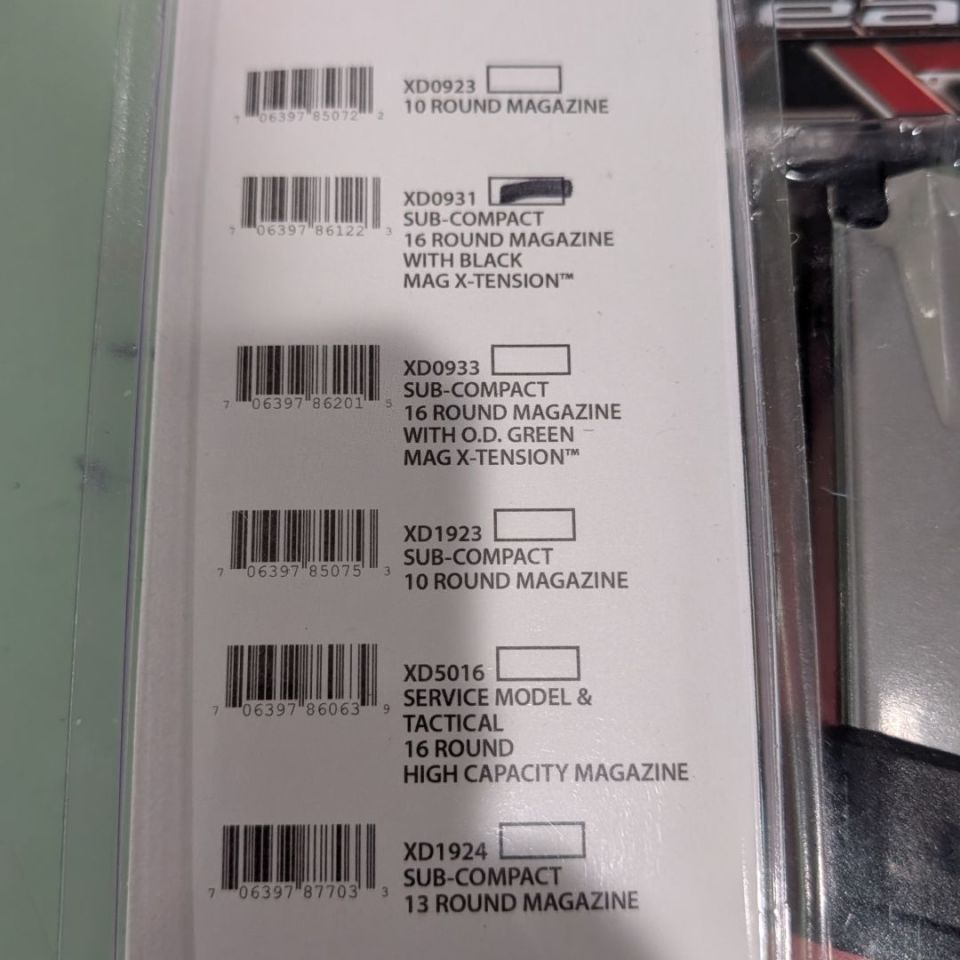 Image 1 - XD® Sub-Compact 16-Round MAGS