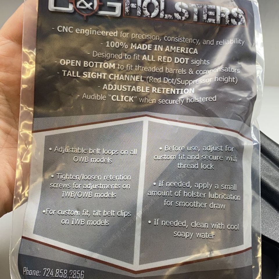 Image 3 - Glock 43 43x 43MOS Holster