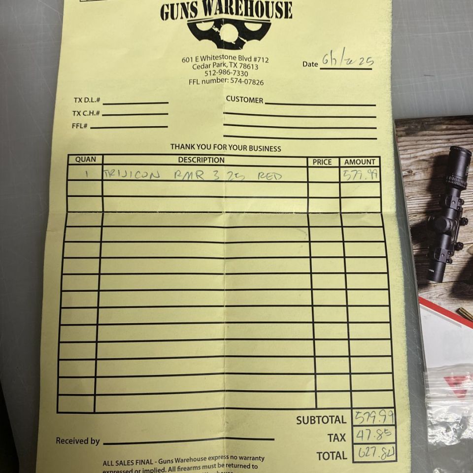 Image 4 - Trijicon RMR 3.25 RM06