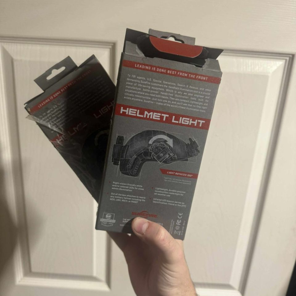 Image 2 - Surefire HL1 Helmet Lights