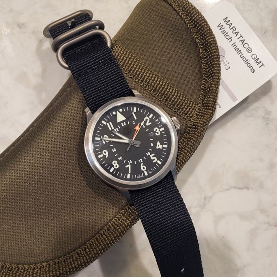 Image 2 - Maratac 44mm GMT titanium