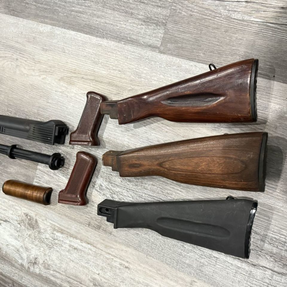 Image 2 - AK stuff, stocks grips, tube 