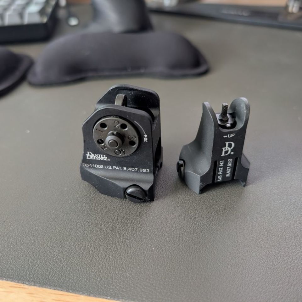 Image 1 - Daniel Defense Fixed Iron Set