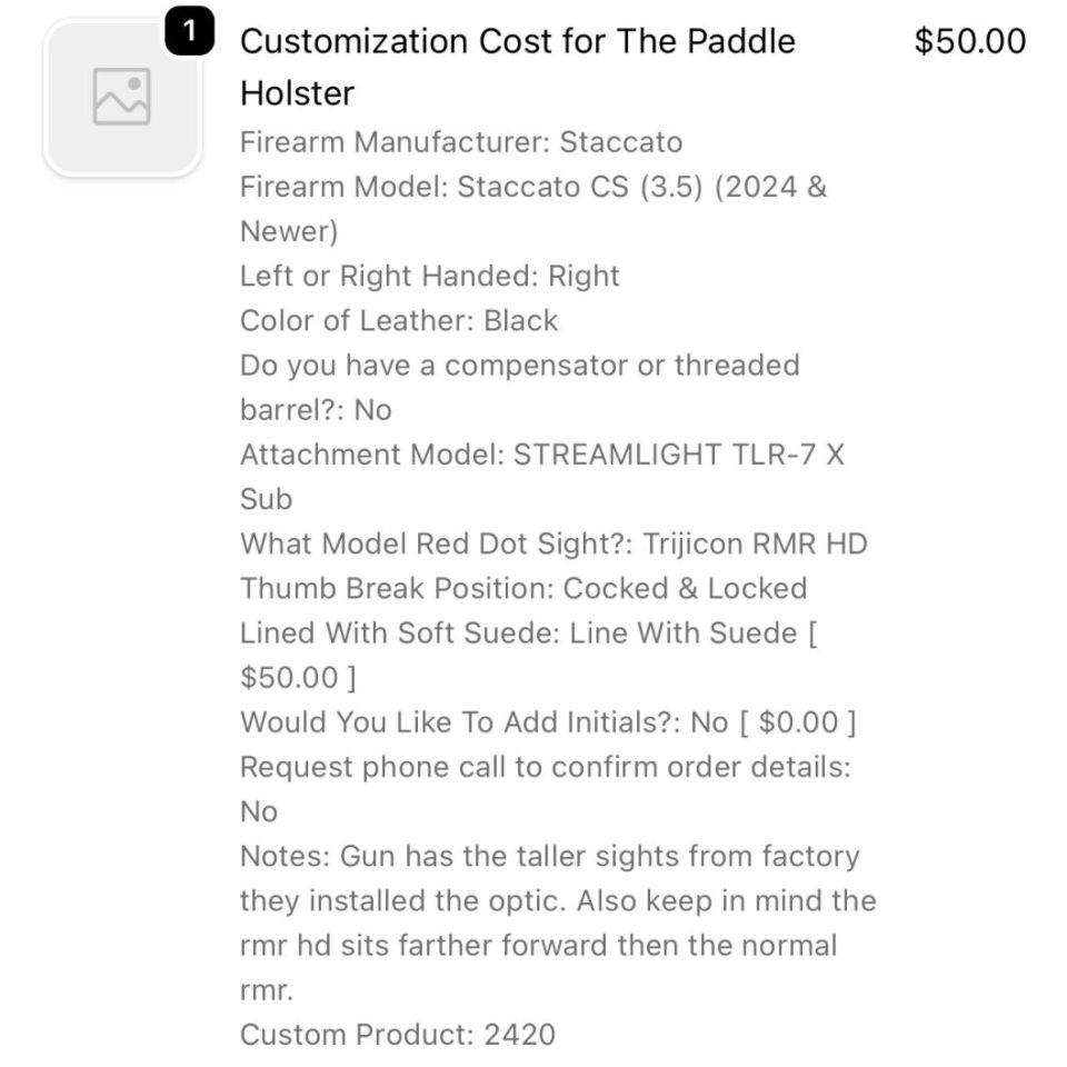 Image 3 - Staccato CS Southern Trapper