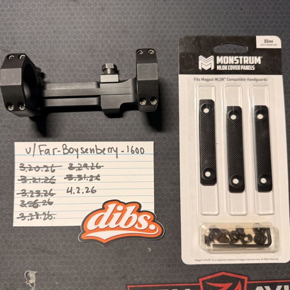Image 3 - Badger 34mm Scope Mount 20moa