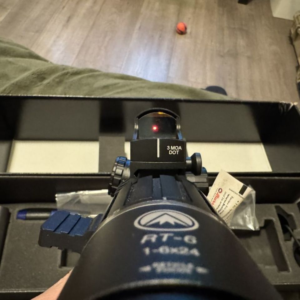 Image 4 - Burris RT6 Tac LPVO 1-6x24 RDS