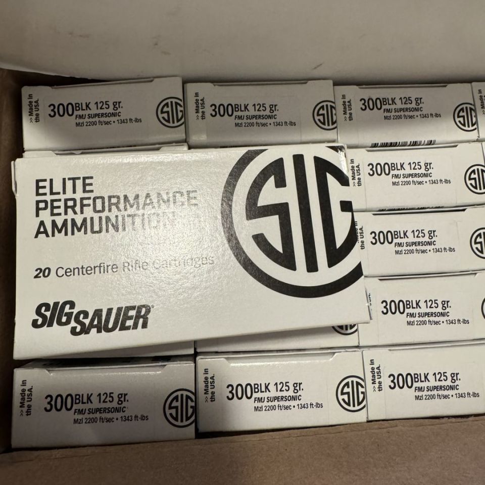 Image 3 - Sig 300BO 125gr Elite Match Gr