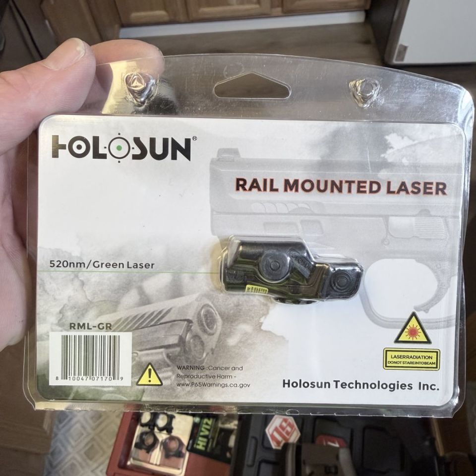 Image 1 - Holosun rail mounted laser