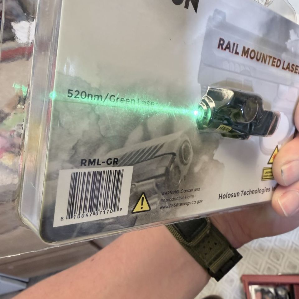 Image 2 - Holosun rail mounted laser