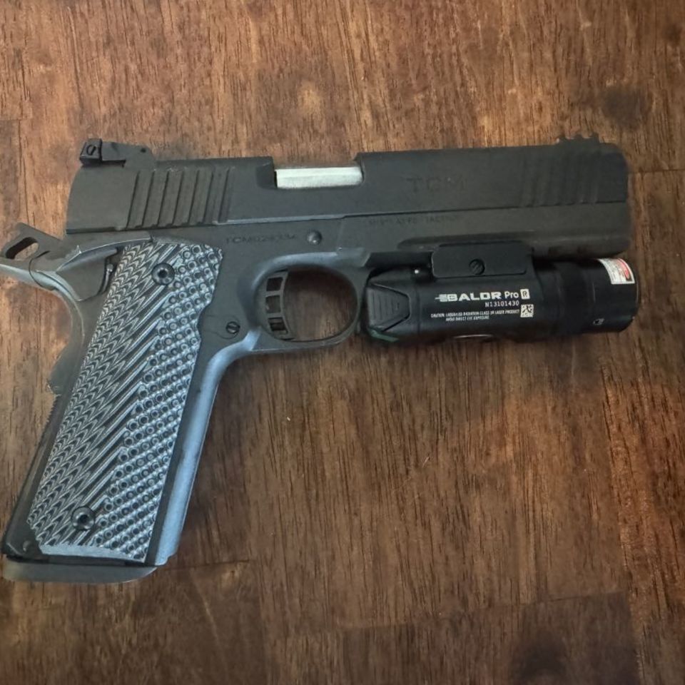 Image 1 - RIA 1911 22TCM/9MM with Olight