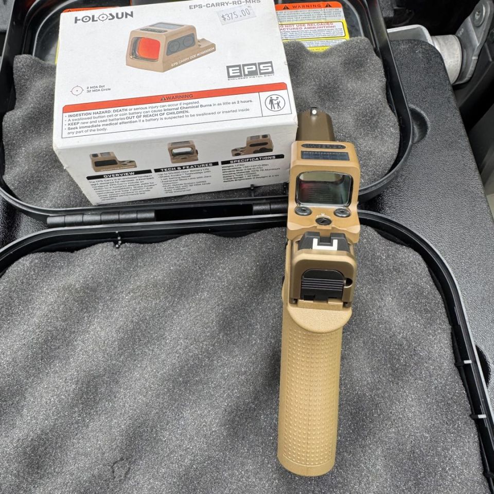 Image 3 - FDE Glock 43x EPS Carry 