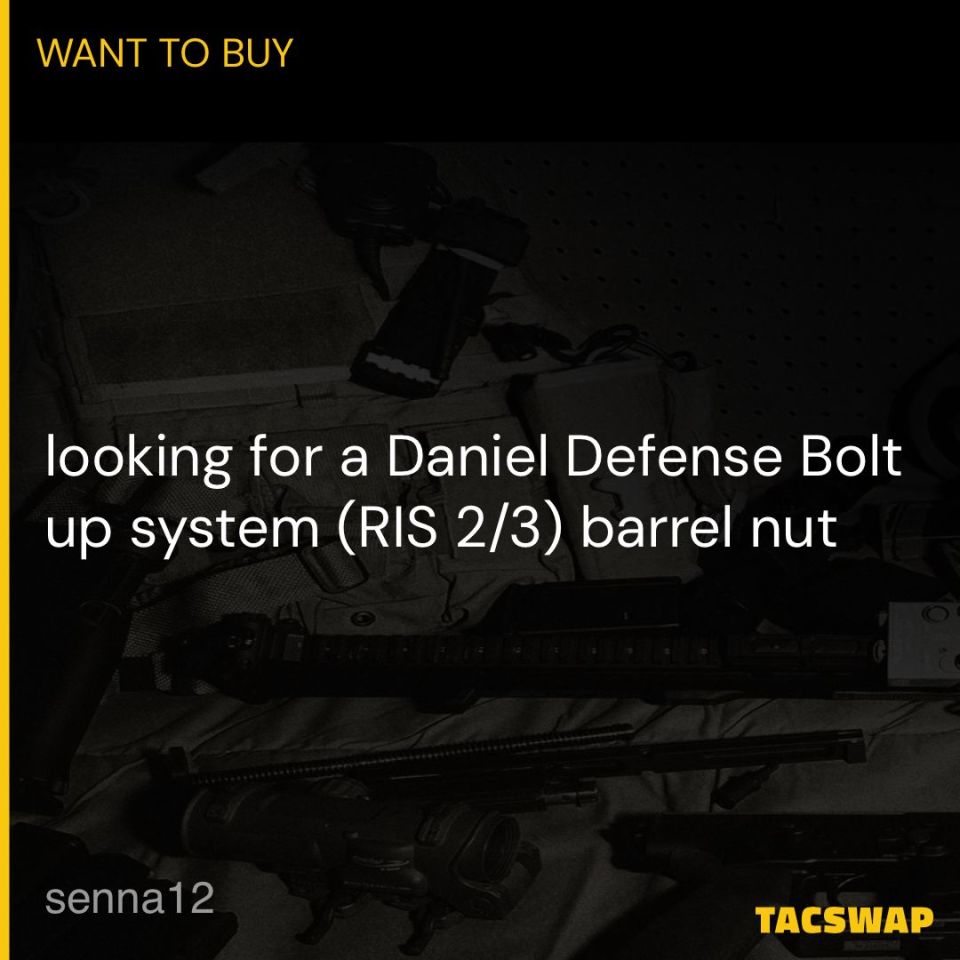 Image 1 - WTB DD bolt up barrel nut