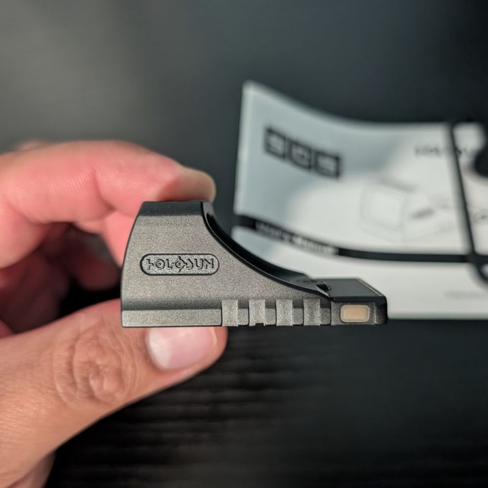 Image 3 - NEW SCS MOS Titanium Green Dot