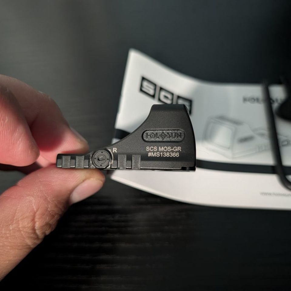 Image 2 - NEW SCS MOS Titanium Green Dot