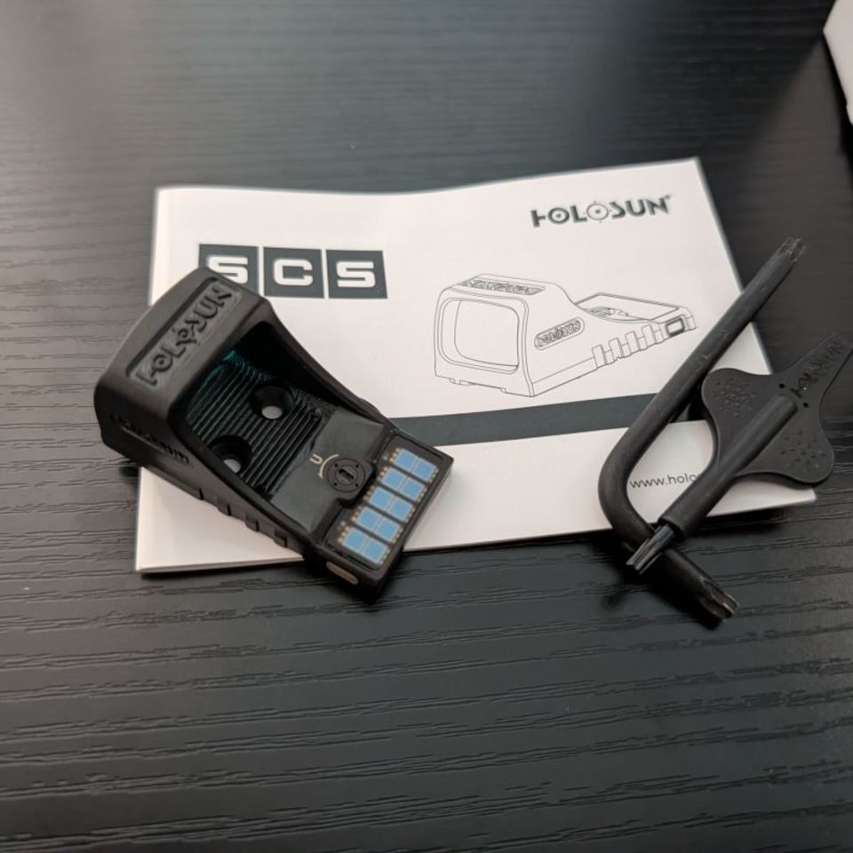 Image 1 - NEW SCS MOS Titanium Green Dot