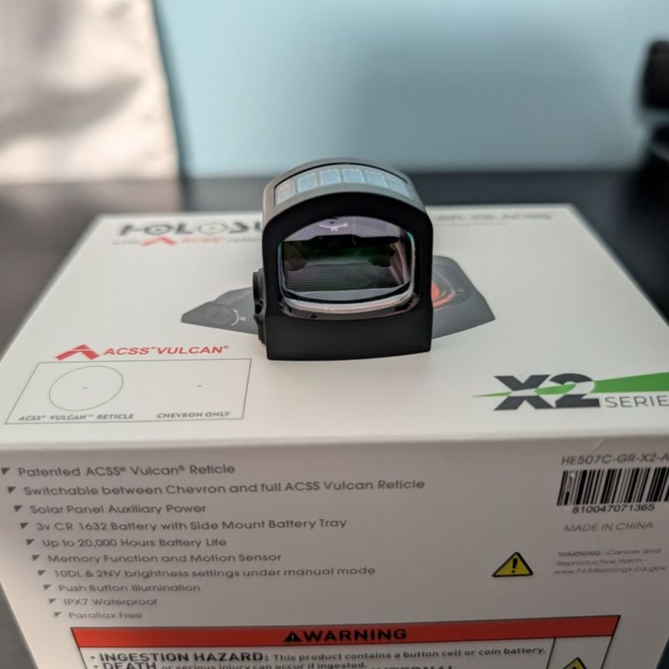 Image 2 - NEW Holosun 507c ACSS Green