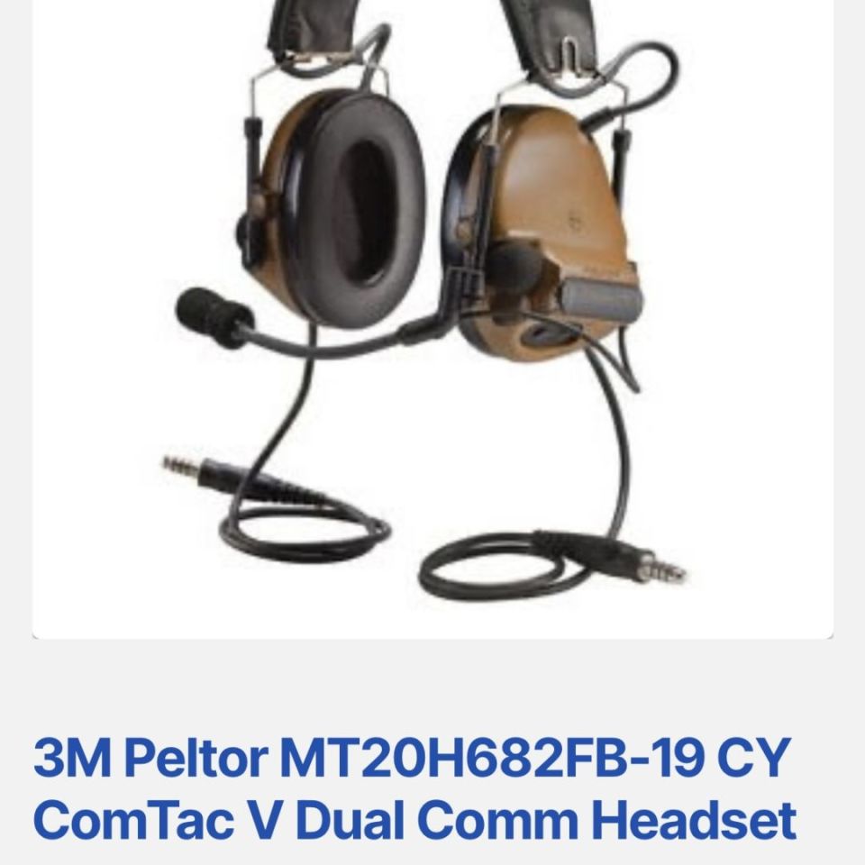 Image 1 - Peltor ComTac V Dual Lead 