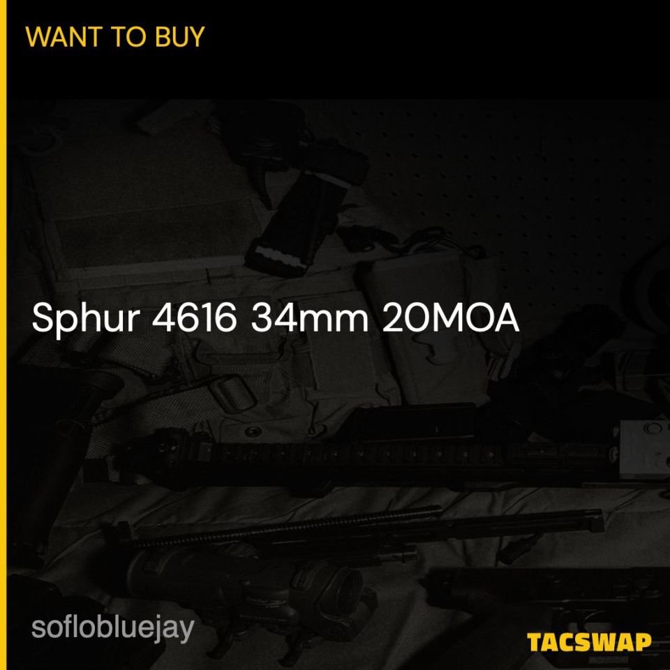 Image 1 - Sphur 4616 34mm 20MOA