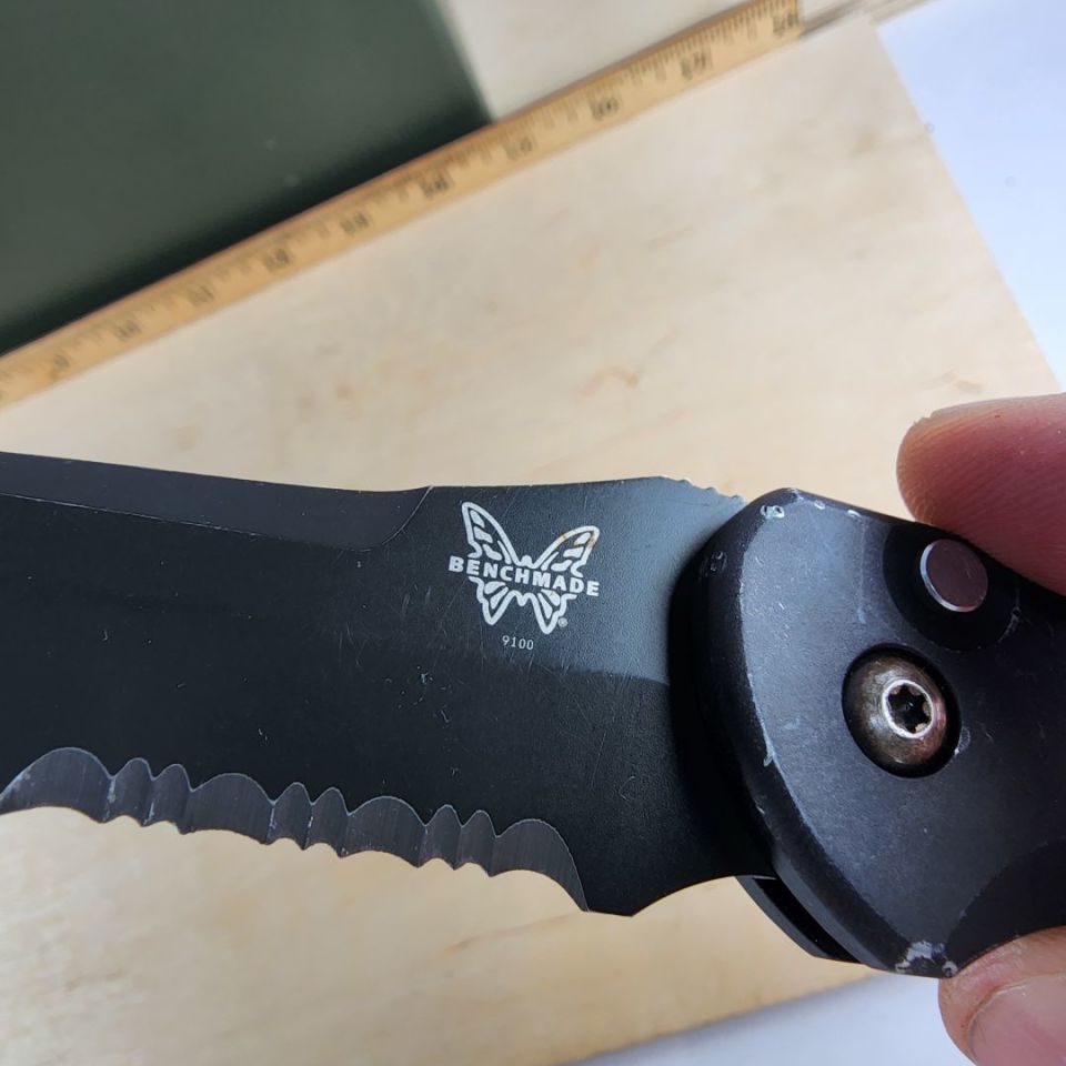 Image 5 - Benchmade 9100SBK Auto Stryker
