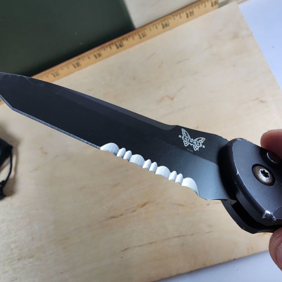 Image 4 - Benchmade 9100SBK Auto Stryker