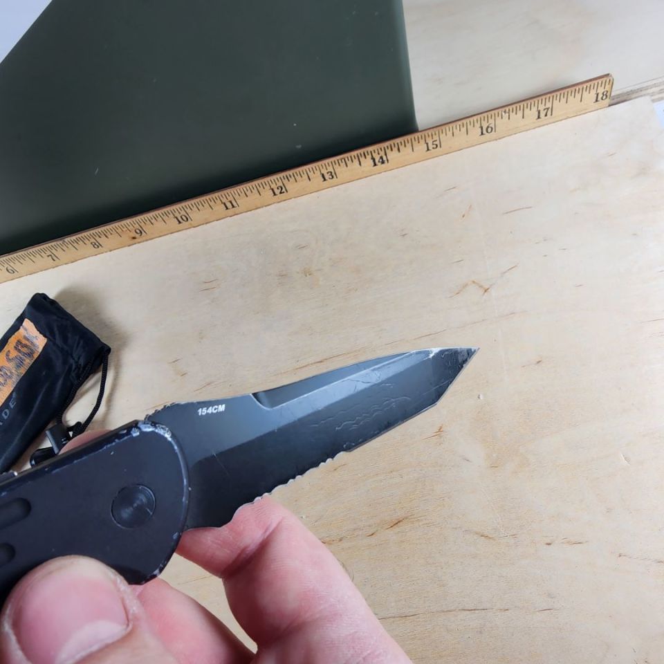 Image 7 - Benchmade 9100SBK Auto Stryker