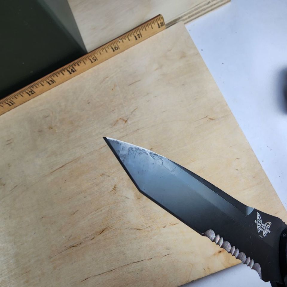 Image 2 - Benchmade 9100SBK Auto Stryker