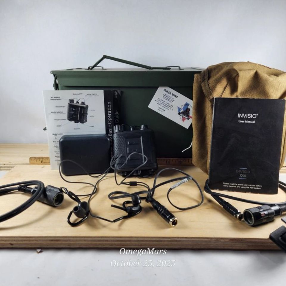 Image 1 - Invisio X50 TEA Dual Comm PTT 